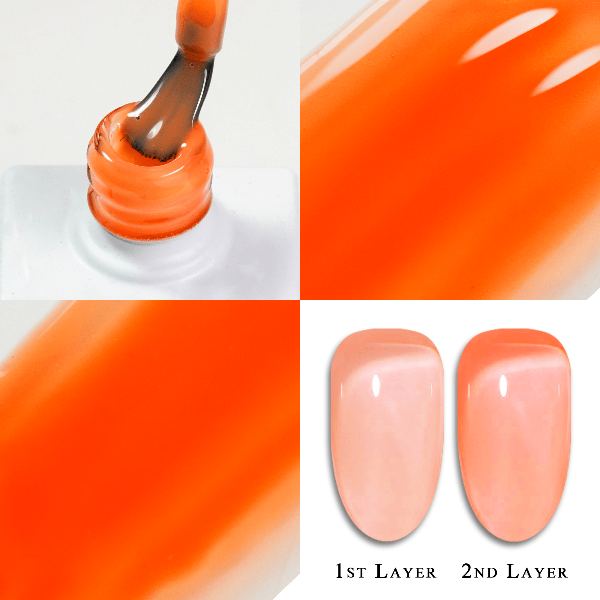 Jelly Gel Polish Colors - Lavis J02 - 03 - Candy Collection - DTK Nail Supply