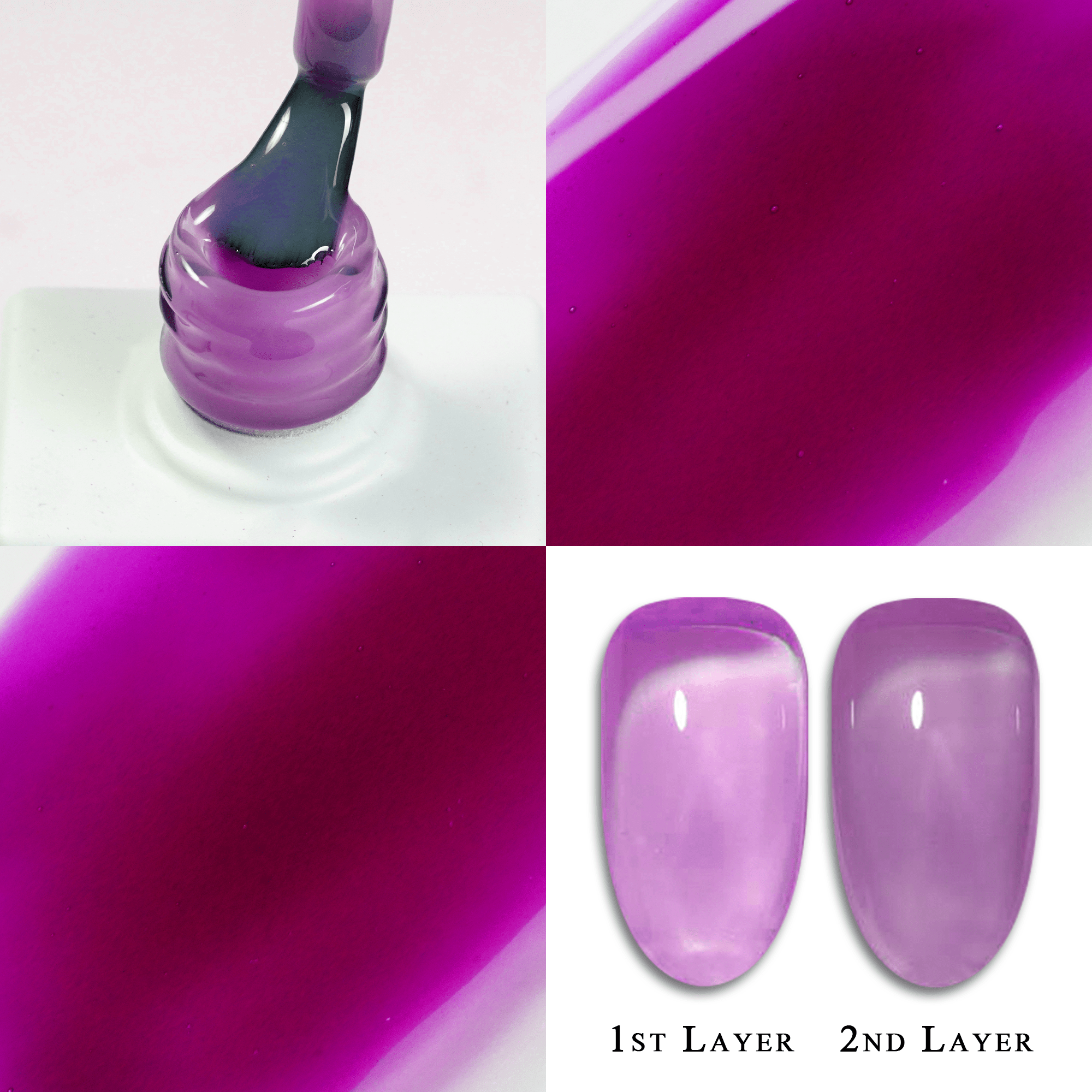Jelly Gel Polish Colors - Lavis J02 - 10 - Candy Collection - DTK Nail Supply