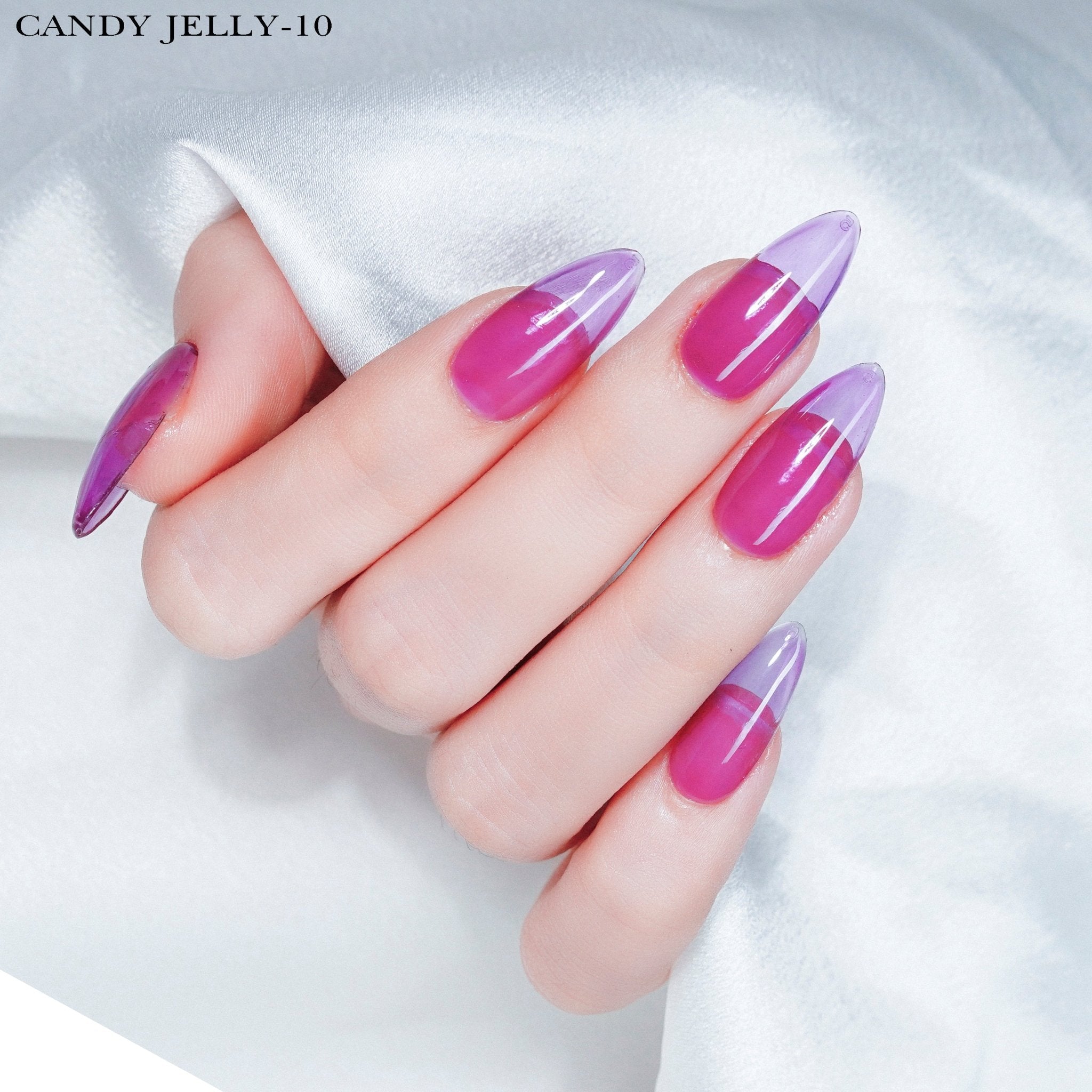 Jelly Gel Polish Colors - Lavis J02 - 10 - Candy Collection - DTK Nail Supply