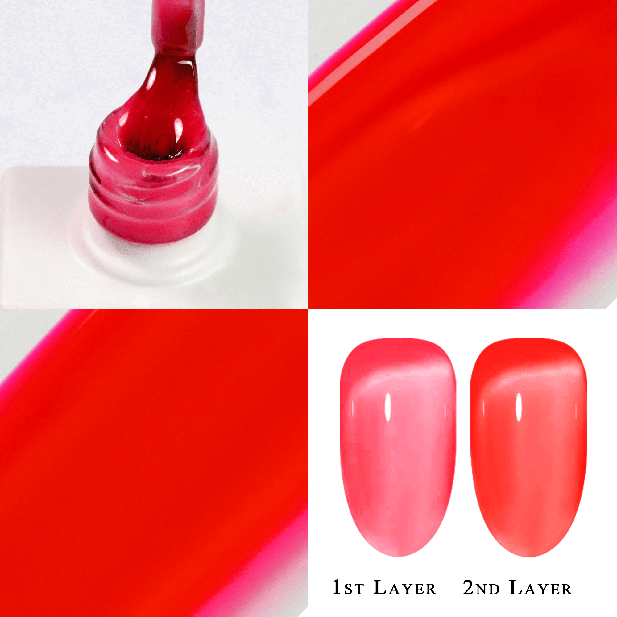 Jelly Gel Polish Colors - Lavis J02 - 13 - Candy Collection - DTK Nail Supply