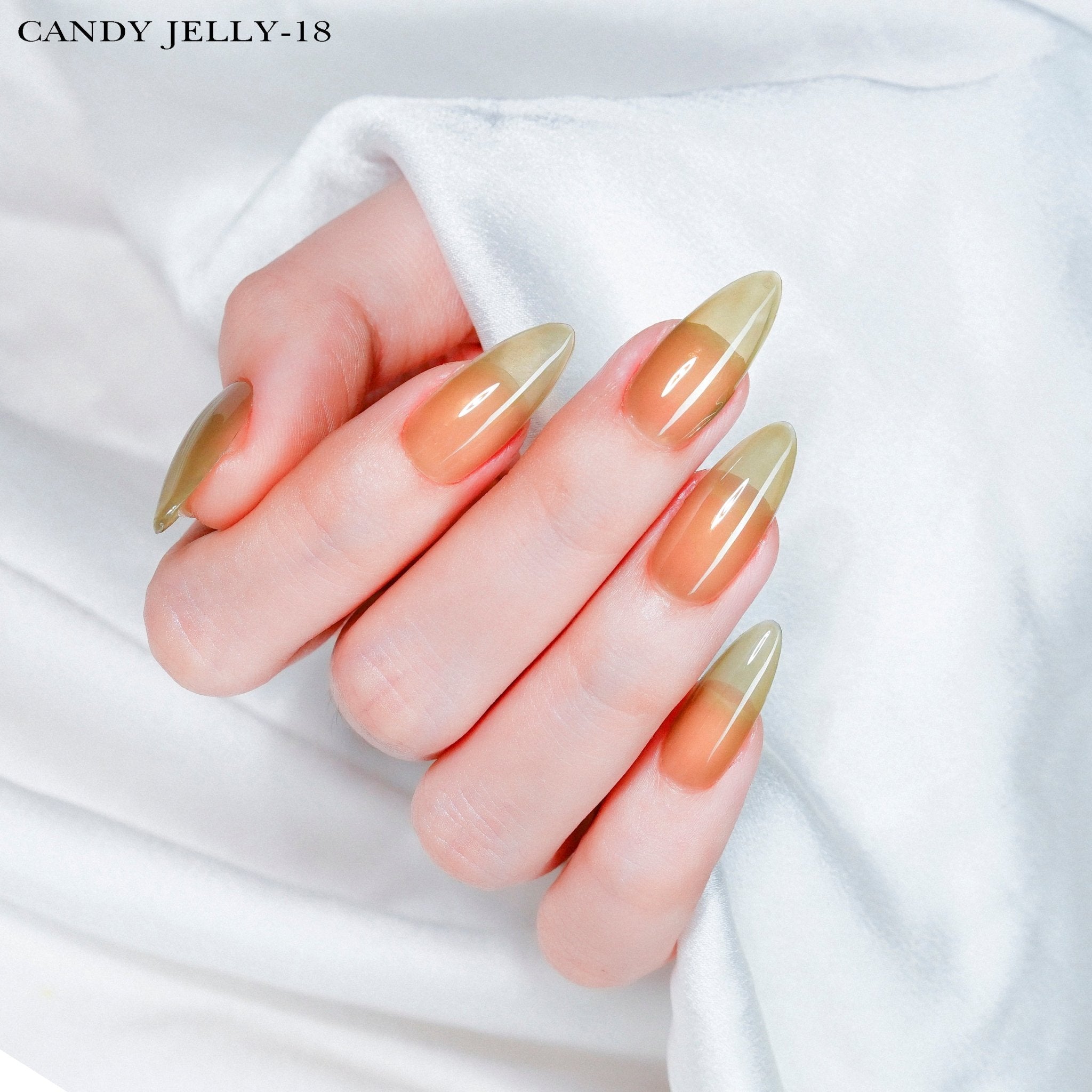 Jelly Gel Polish Colors - Lavis J02 - 18 - Candy Collection - DTK Nail Supply
