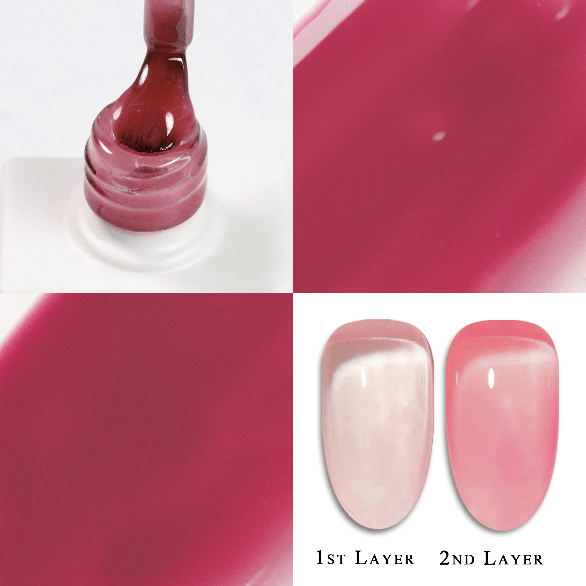 Jelly Gel Polish Colors - Lavis J02 - 23 - Candy Collection - DTK Nail Supply