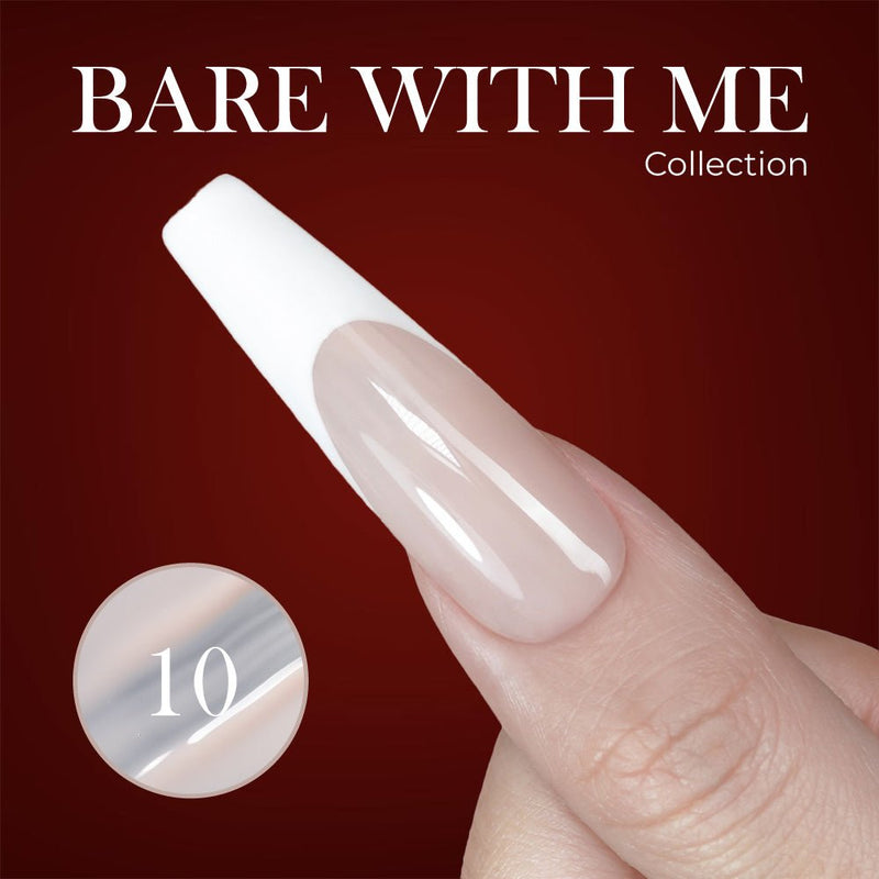 Jelly Gel Polish Colors - Lavis J03 - 10 - Bare With Me Collection - DTK Nail Supply