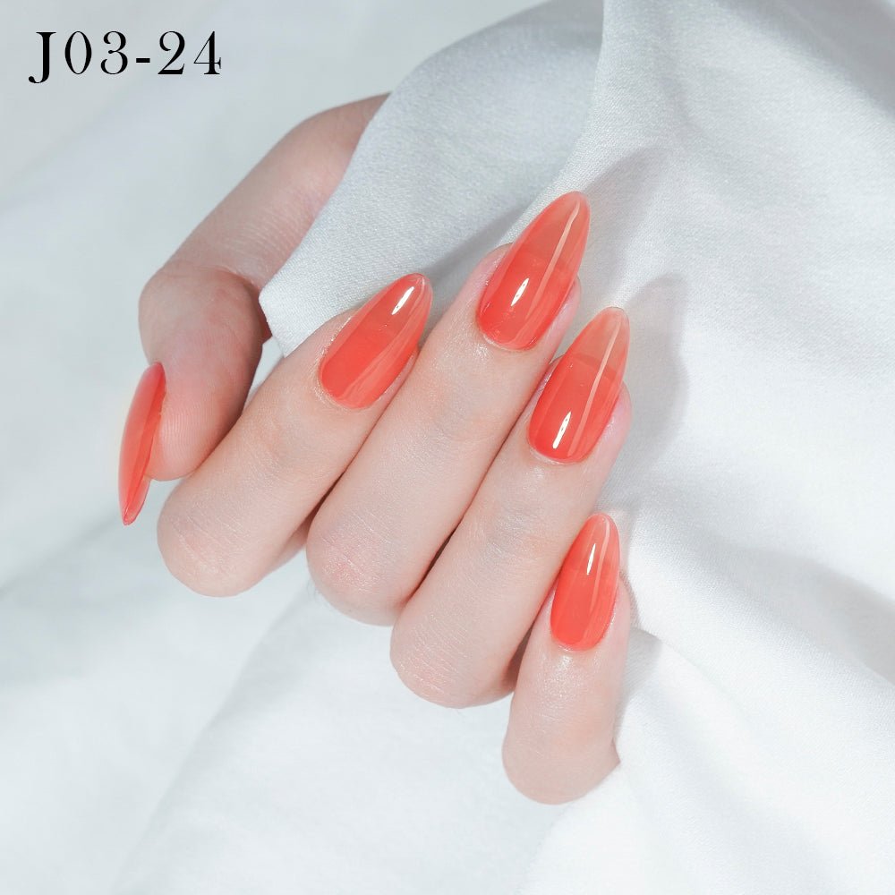 Jelly Gel Polish Colors - Lavis J03 - 24 - Bare With Me Collection - DTK Nail Supply