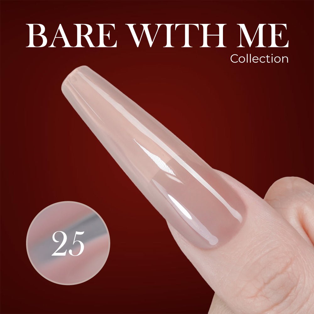 Jelly Gel Polish Colors - Lavis J03 - 25 - Bare With Me Collection - DTK Nail Supply