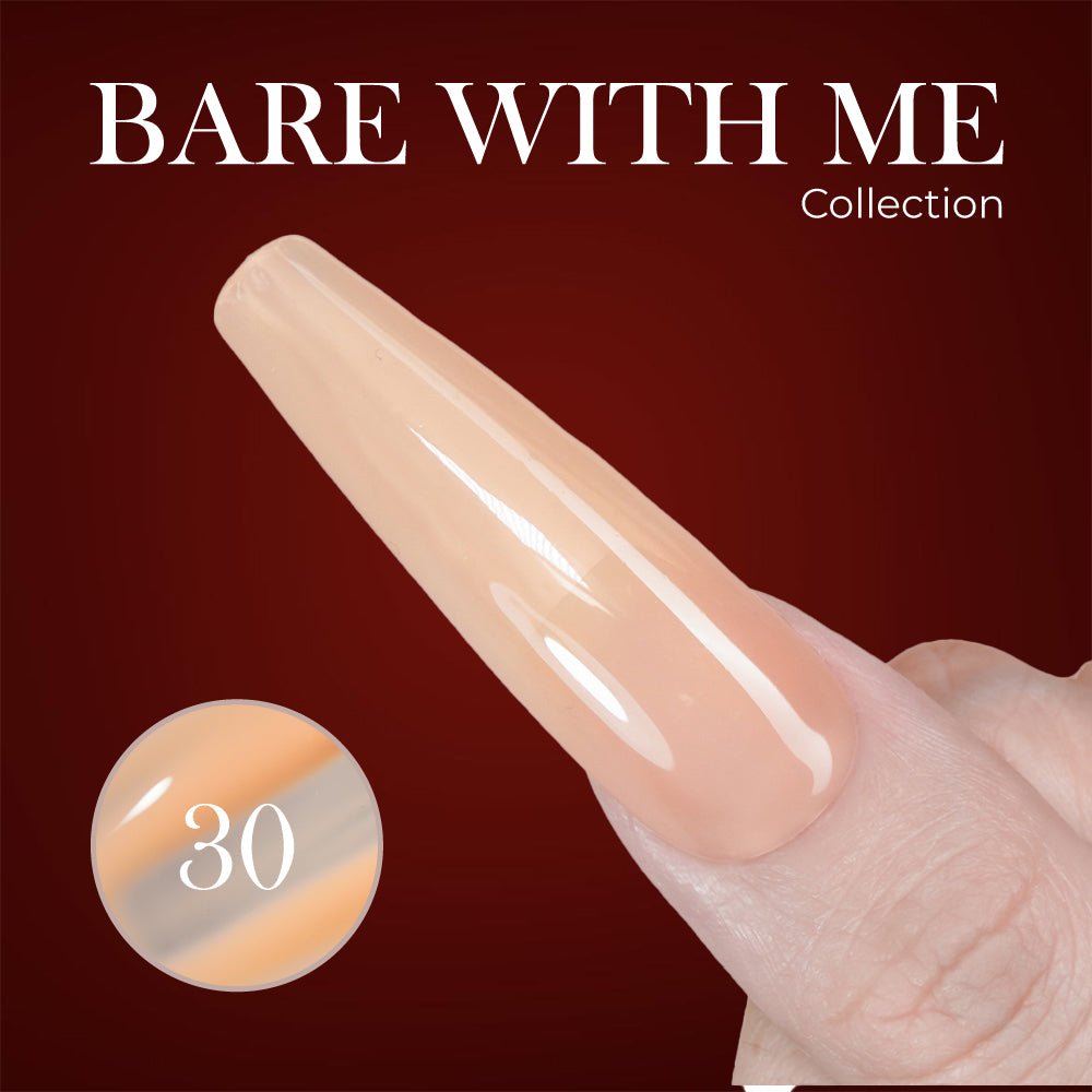 Jelly Gel Polish Colors - Lavis J03 - 30 - Bare With Me Collection - DTK Nail Supply