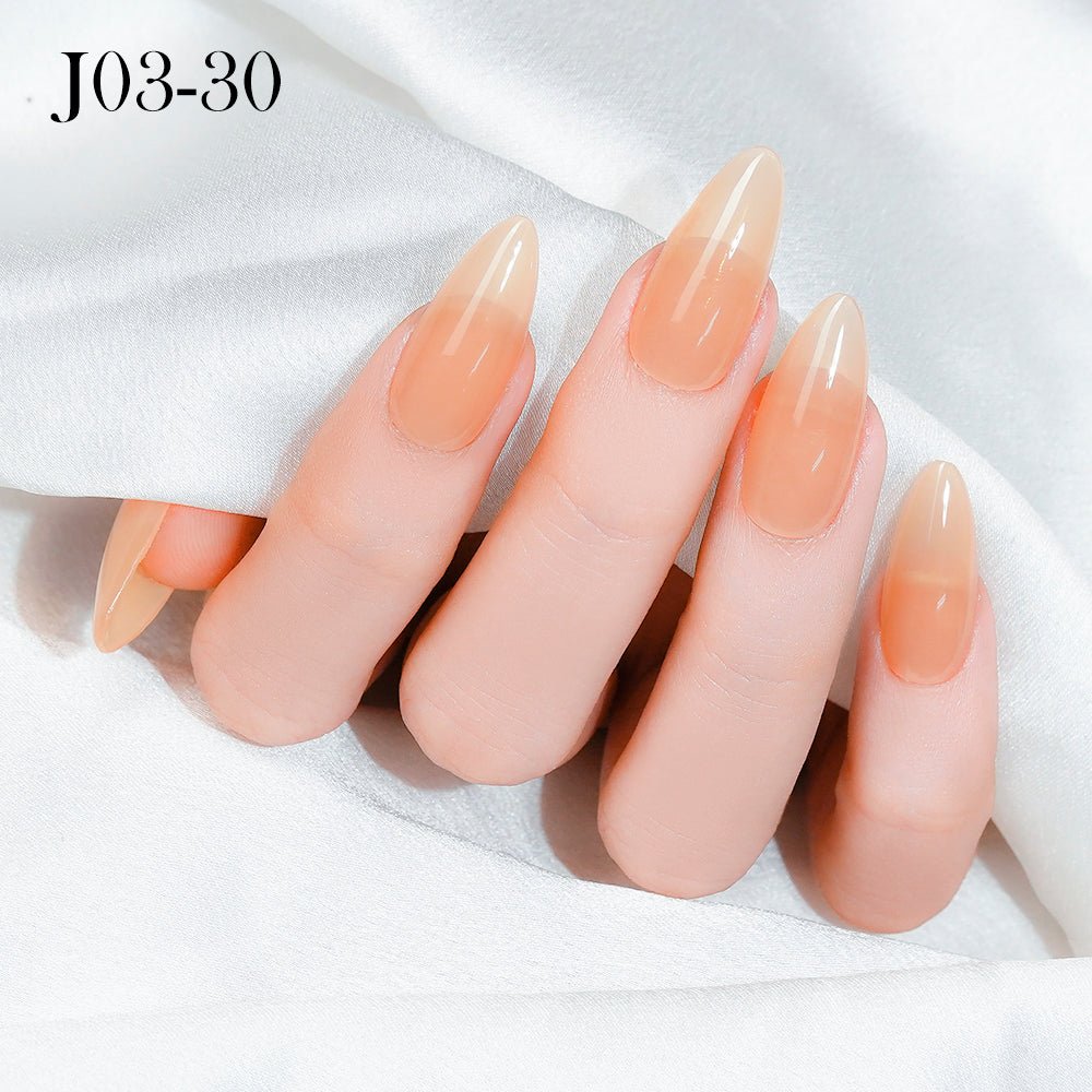 Jelly Gel Polish Colors - Lavis J03 - 30 - Bare With Me Collection - DTK Nail Supply