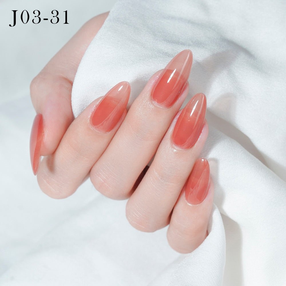 Jelly Gel Polish Colors - Lavis J03 - 31 - Bare With Me Collection - DTK Nail Supply