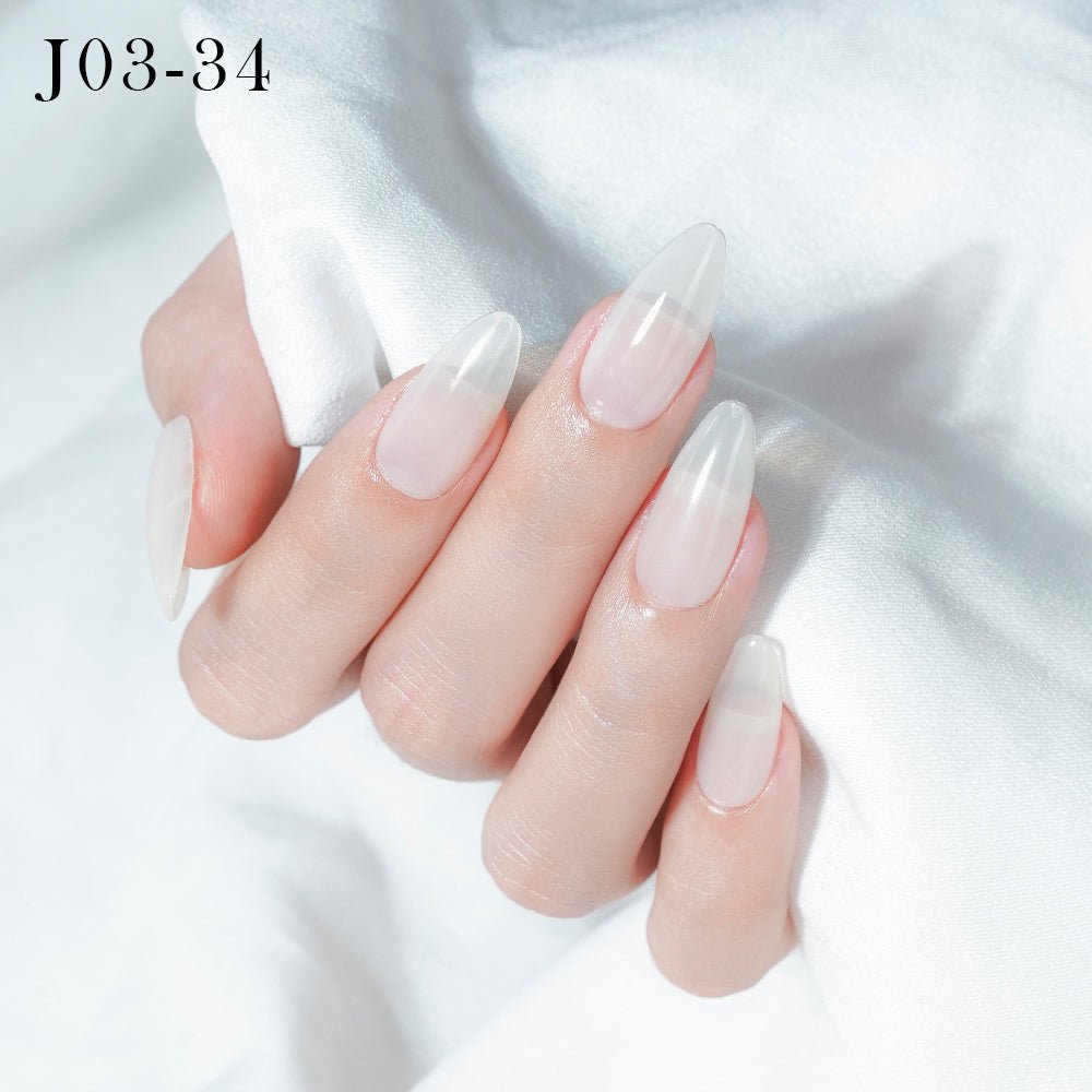 Jelly Gel Polish Colors - Lavis J03 - 34 - Bare With Me Collection - DTK Nail Supply