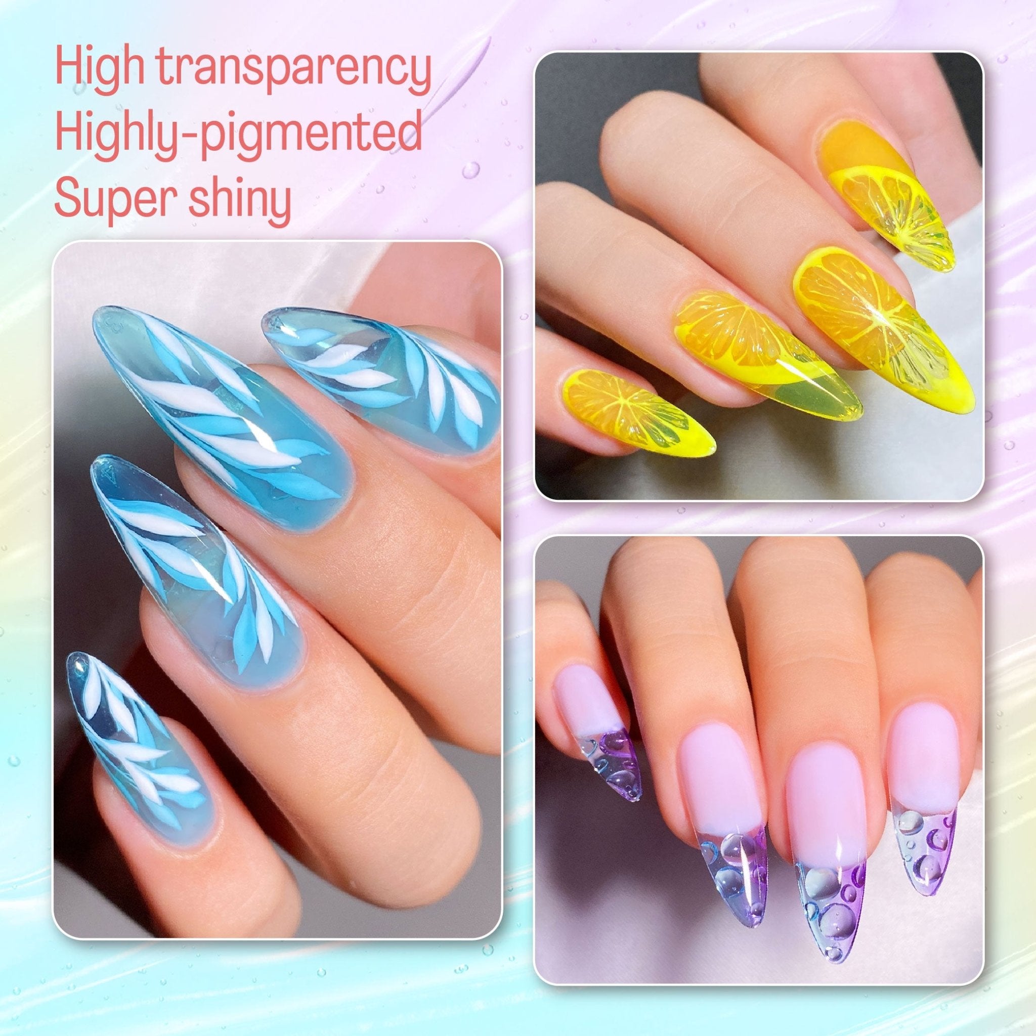 Jelly Gel Polish Colors - Lavis J04 - 14 - Popular Jelly Collection - DTK Nail Supply