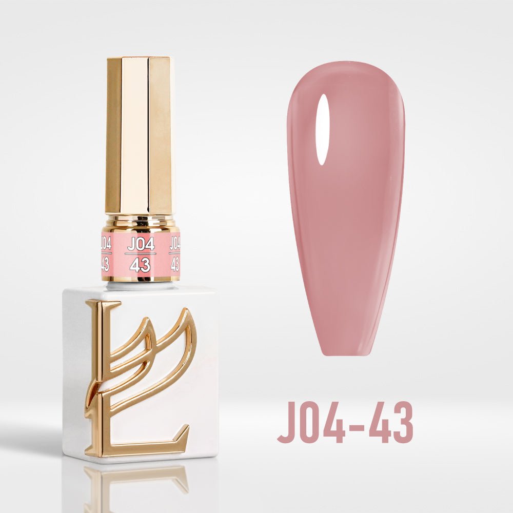 Jelly Gel Polish Colors - Lavis J04 - 43 - Popular Jelly Collection - DTK Nail Supply