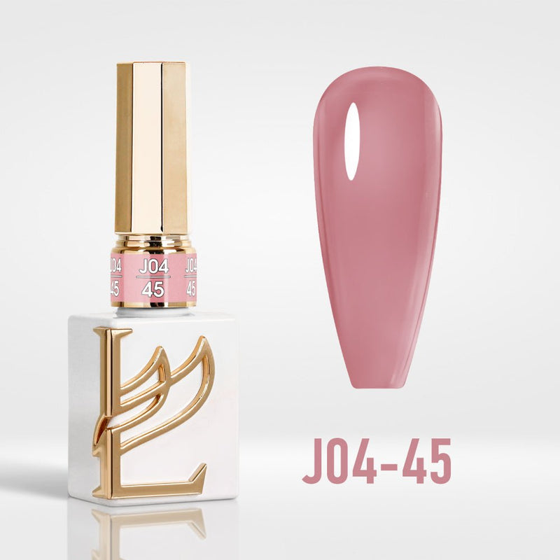 Jelly Gel Polish Colors - Lavis J04 - 45 - Popular Jelly Collection - DTK Nail Supply