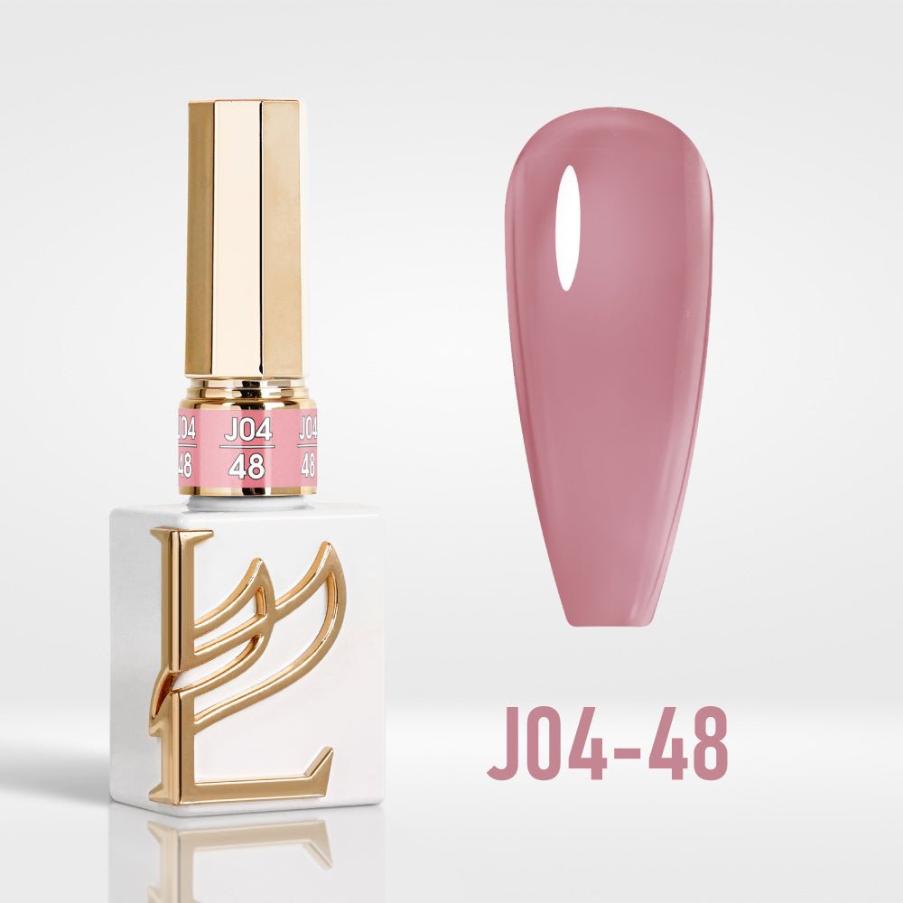 Jelly Gel Polish Colors - Lavis J04 - 48 - Popular Jelly Collection - DTK Nail Supply