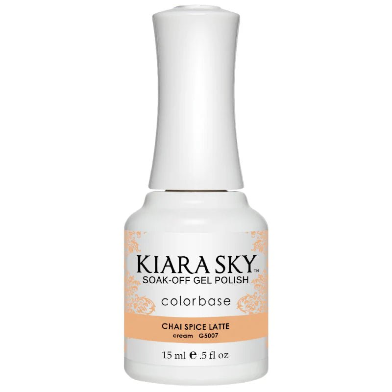 Kiara Sky Gel Polish - All - In - One - 5007 CHAI SPICE LATTE - DTK Nail Supply