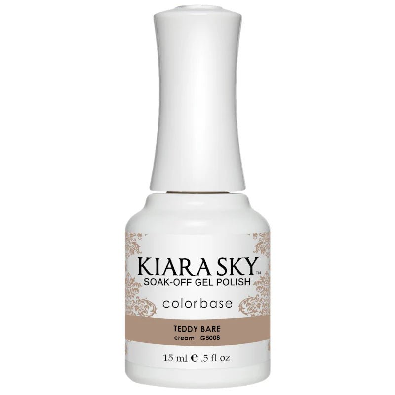 Kiara Sky Gel Polish - All - In - One - 5008 TEDDY BARE - DTK Nail Supply
