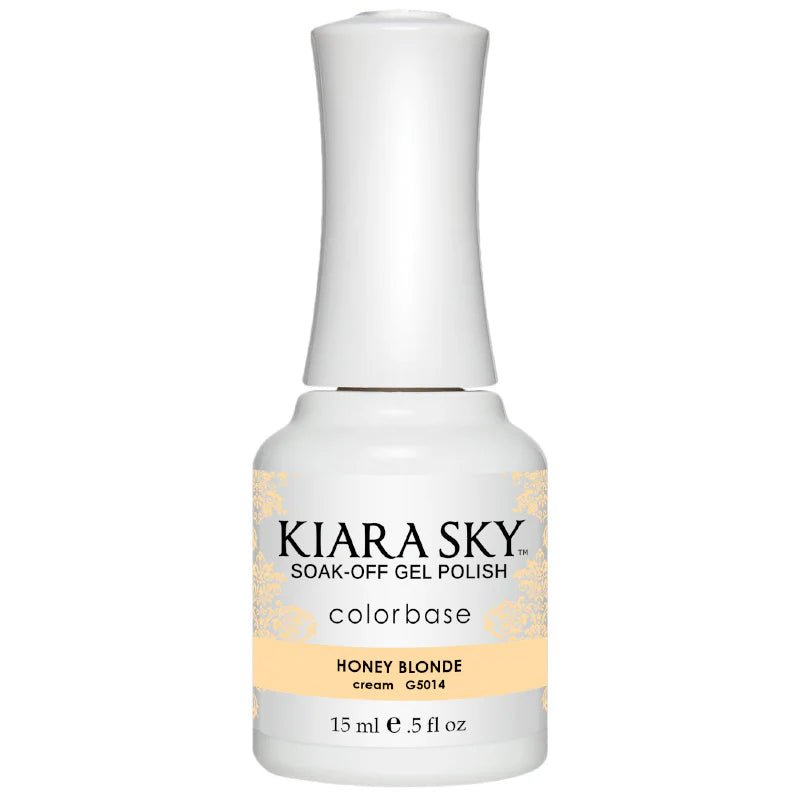 Kiara Sky Gel Polish - All - In - One - 5014 HONEY BLONDE - DTK Nail Supply