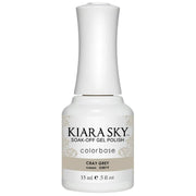 Kiara Sky Gel Polish - All - In - One - 5019 CRAY GREY - DTK Nail Supply