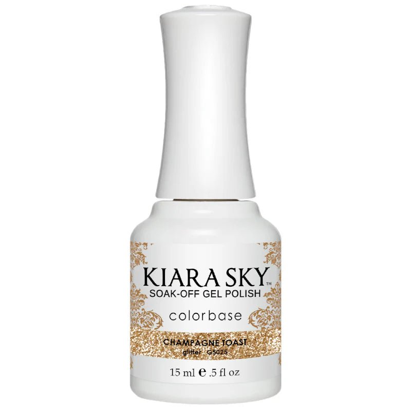 Kiara Sky Gel Polish - All - In - One - 5025 CHAMPAGNE TOAST - DTK Nail Supply