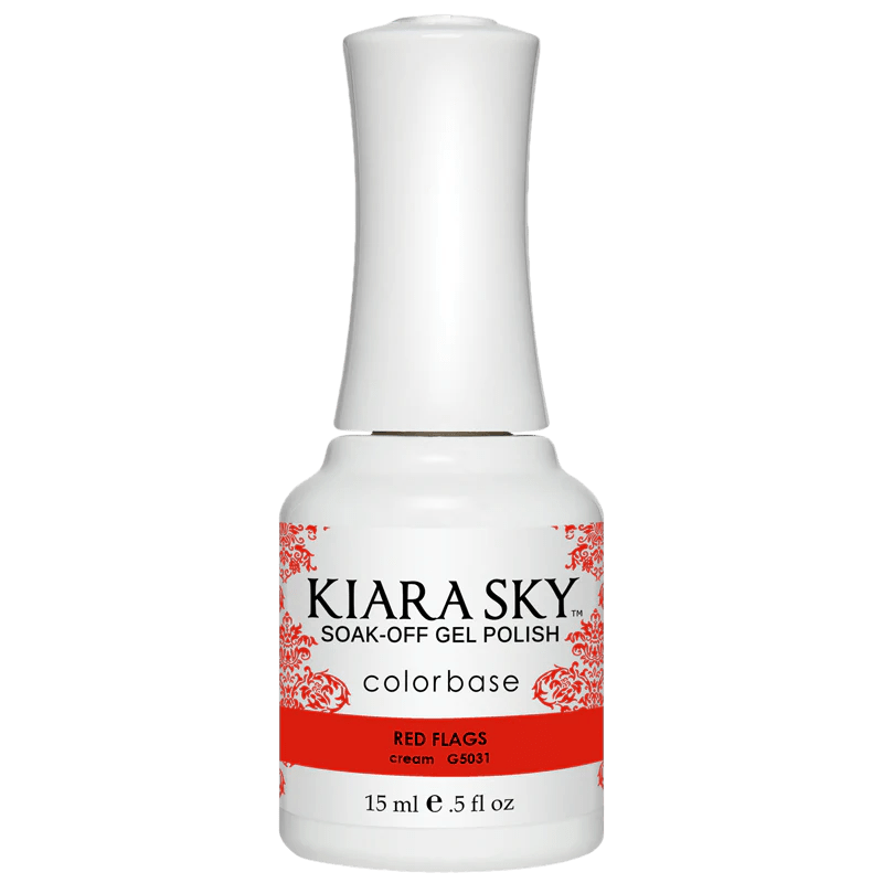Kiara Sky Gel Polish - All - In - One - 5031 RED FLAGS - DTK Nail Supply