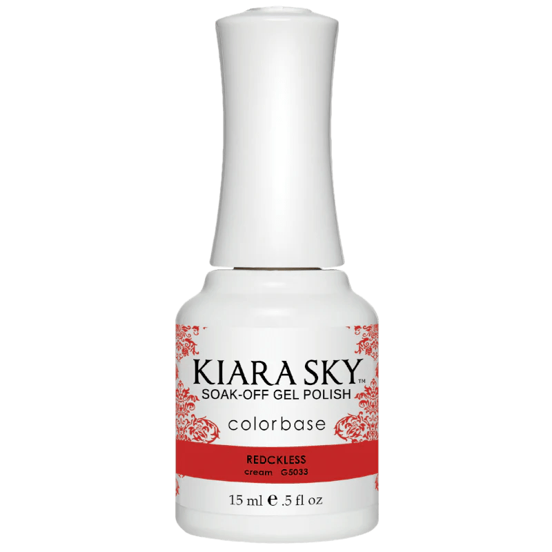 Kiara Sky Gel Polish - All - In - One - 5033 REDCKLESS - DTK Nail Supply