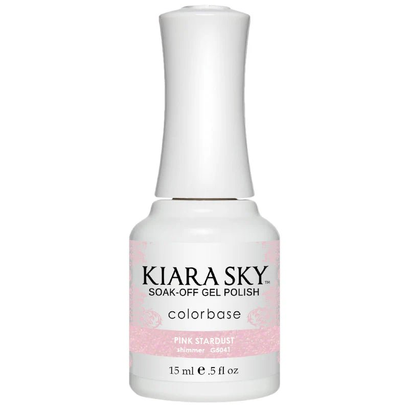 Kiara Sky Gel Polish - All - In - One - 5041 PINK STARDUST - DTK Nail Supply