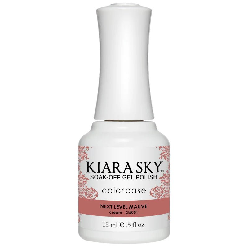 Kiara Sky Gel Polish - All - In - One - 5051 NEXT LEVEL MAUVE - DTK Nail Supply