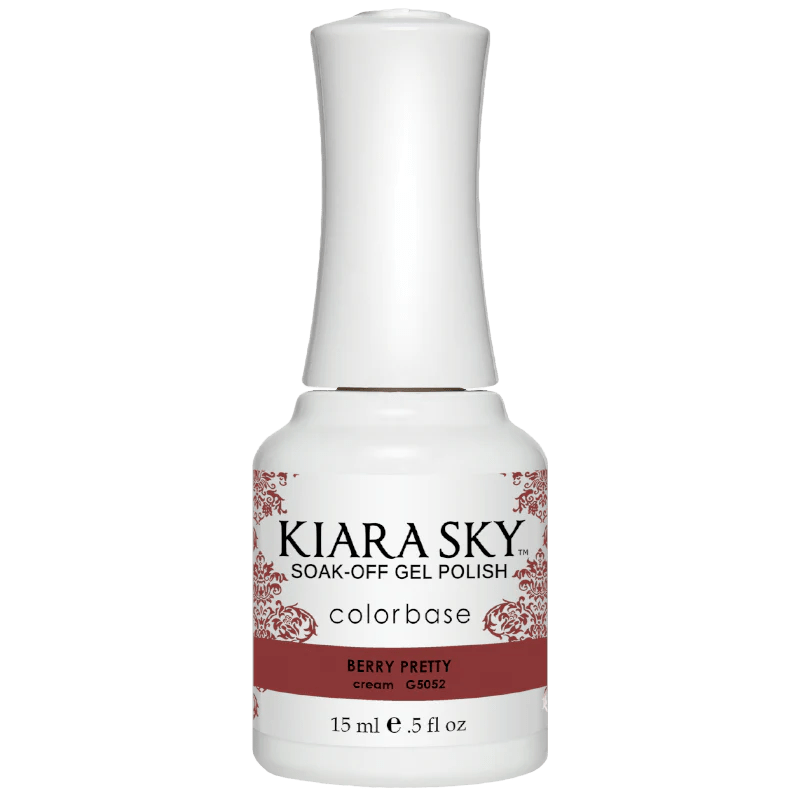 Kiara Sky Gel Polish - All - In - One - 5052 BERRY PRETTY - DTK Nail Supply