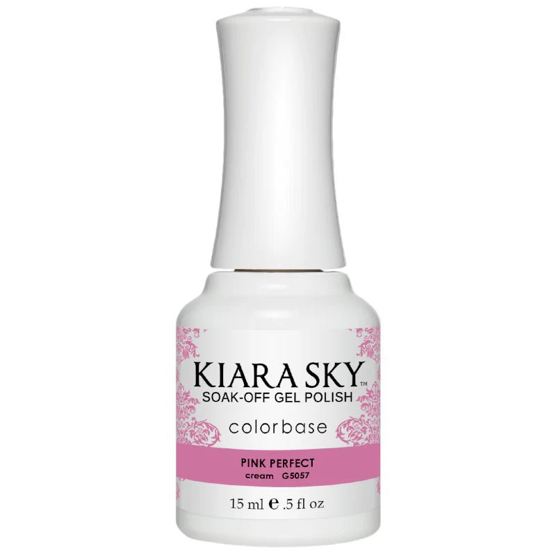 Kiara Sky Gel Polish - All - In - One - 5057 PINK PERRFECT - DTK Nail Supply