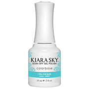 Kiara Sky Gel Polish - All - In - One - 5069 I FELL FOR BLUE - DTK Nail Supply
