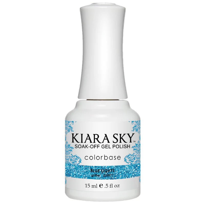 Kiara Sky Gel Polish - All - In - One - 5071 BLUE LIGHTS - DTK Nail Supply