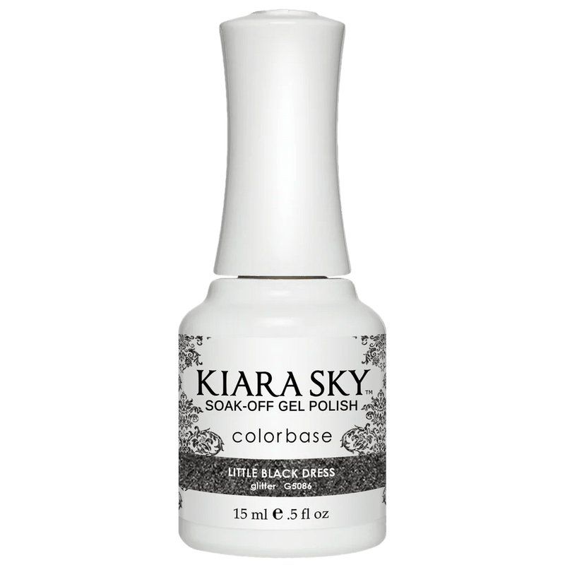 Kiara Sky Gel Polish - All - In - One - 5086 LITTLE BLACK DRESS - DTK Nail Supply