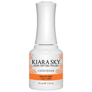 Kiara Sky Gel Polish - All - In - One - 5090 PEACHY KEEN - DTK Nail Supply