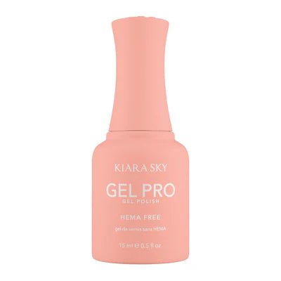 Kiara Sky Gel Pro Polish - 028 Peach Souffl - DTK Nail Supply