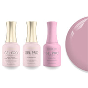 Kiara Sky Gel Pro Polish - HEMA - Free Rubber Base - High - Shine Non - Wipe Top Coat - 034 Smoothie Bar - DTK Nail Supply