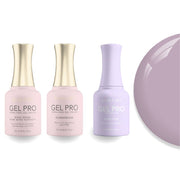 Kiara Sky Gel Pro Polish - HEMA - Free Rubber Base - High - Shine Non - Wipe Top Coat - 052 Lavender Feels - DTK Nail Supply