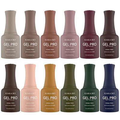 Kiara Sky Gel Pro Polish - The Fall Edit - DTK Nail Supply