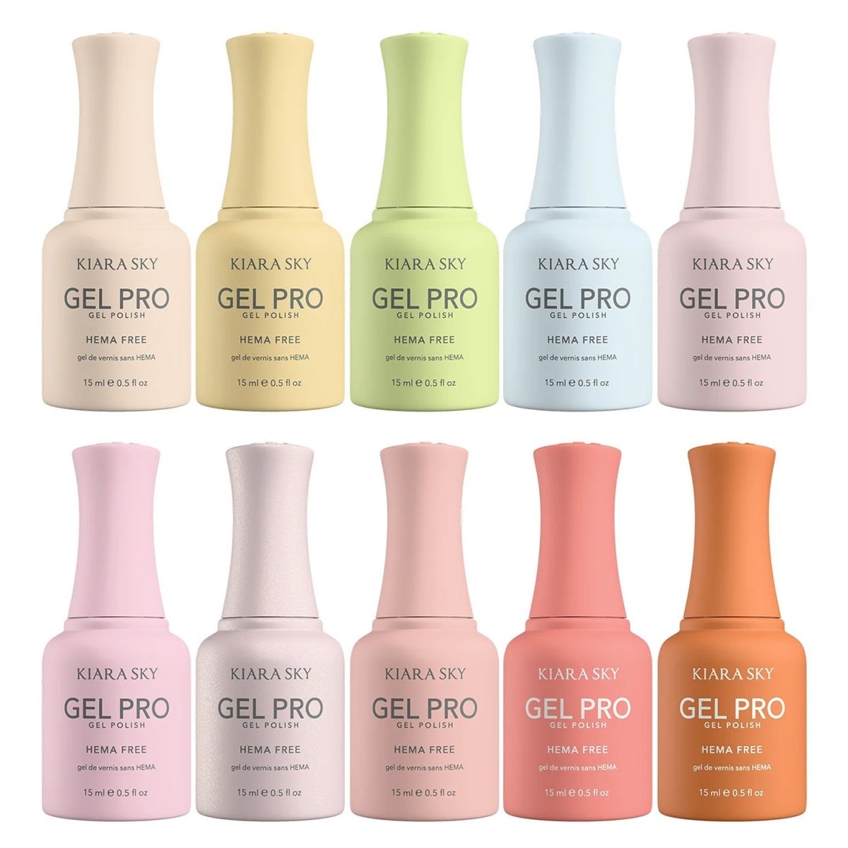 Kiara Sky Gel Pro Polish - The Freshly Pressed Collection - DTK Nail Supply