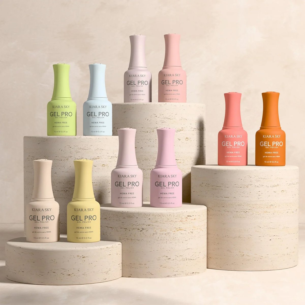 Kiara Sky Gel Pro Polish - The Freshly Pressed Collection - DTK Nail Supply