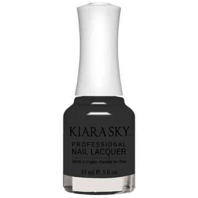 Kiara Sky Nail Lacquer - All - In - One - 5087 BLACK TIE AFFAIR - DTK Nail Supply