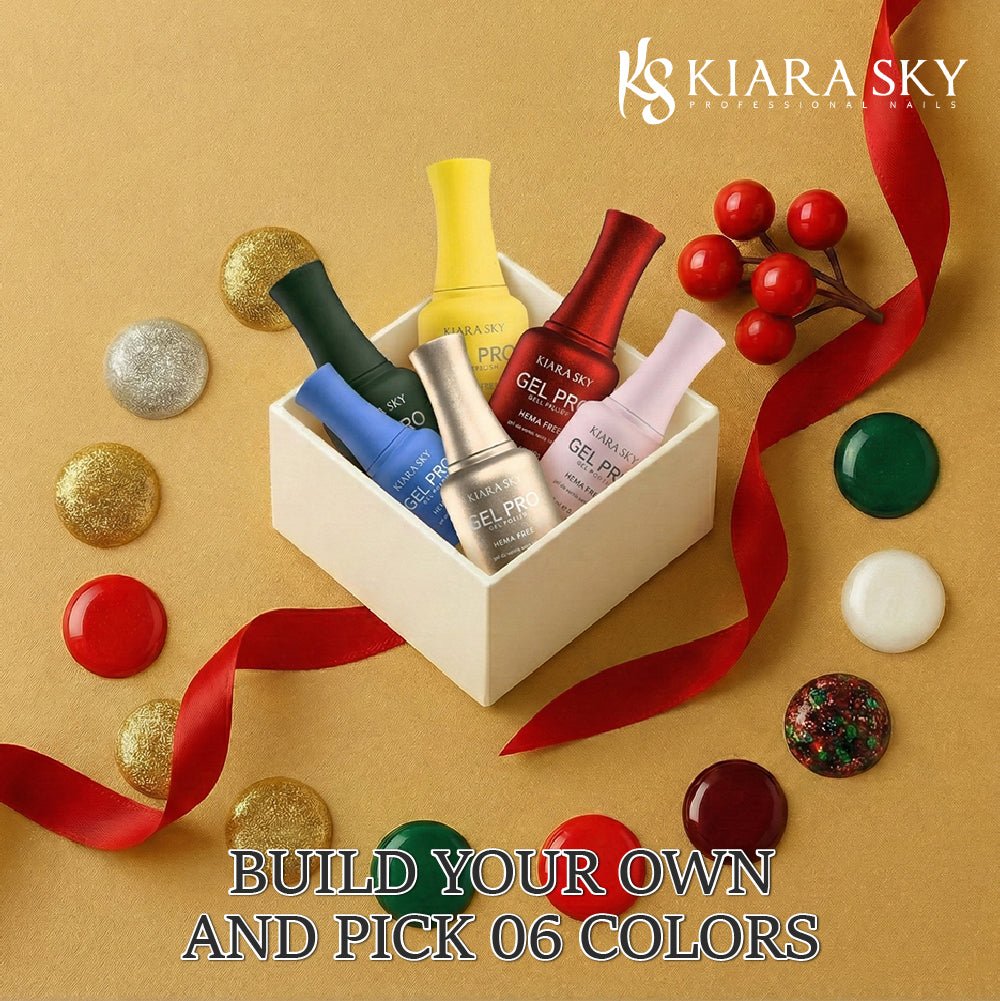 Kiara Sky Set Gel Polish - Build Your Own 6 Gels Kit - DTK Nail Supply