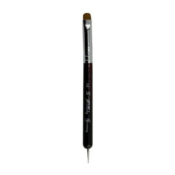 Kolinsky French Brush 14 - DTK Nail Supply
