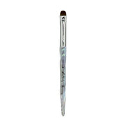 Kolinsky French Brush Crystal Handle 10 - DTK Nail Supply