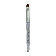 Kolinsky French Brush Crystal Handle 12 - DTK Nail Supply
