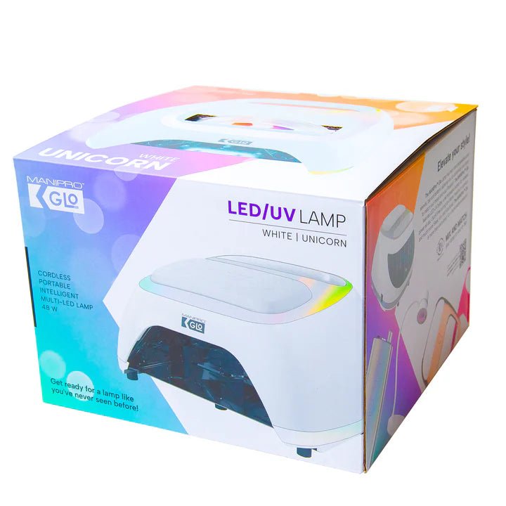 KUPA MANIPro Glo LED/UV Nail Lamp - White Unicorn - DTK Nail Supply