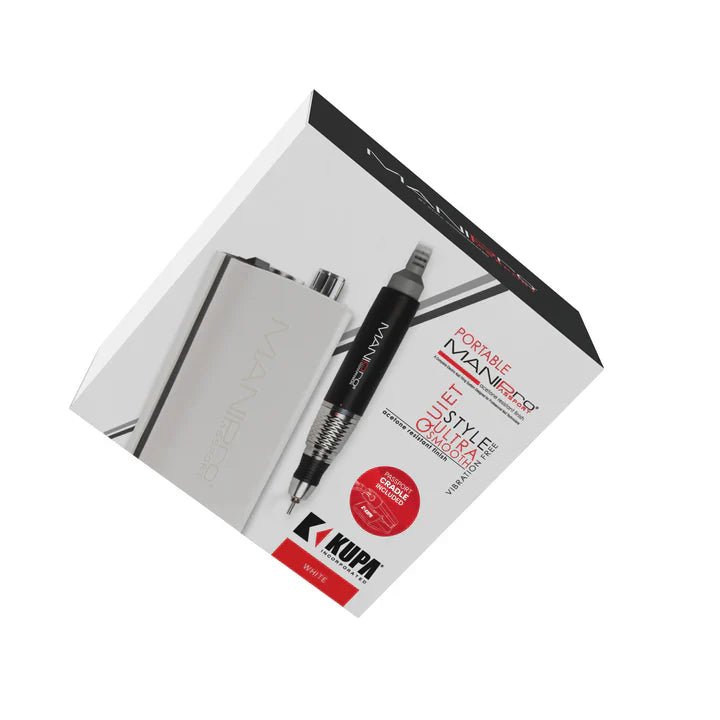 KUPA MANIPro Passport Companion with Passport Cracdle include - White - DTK Nail Supply