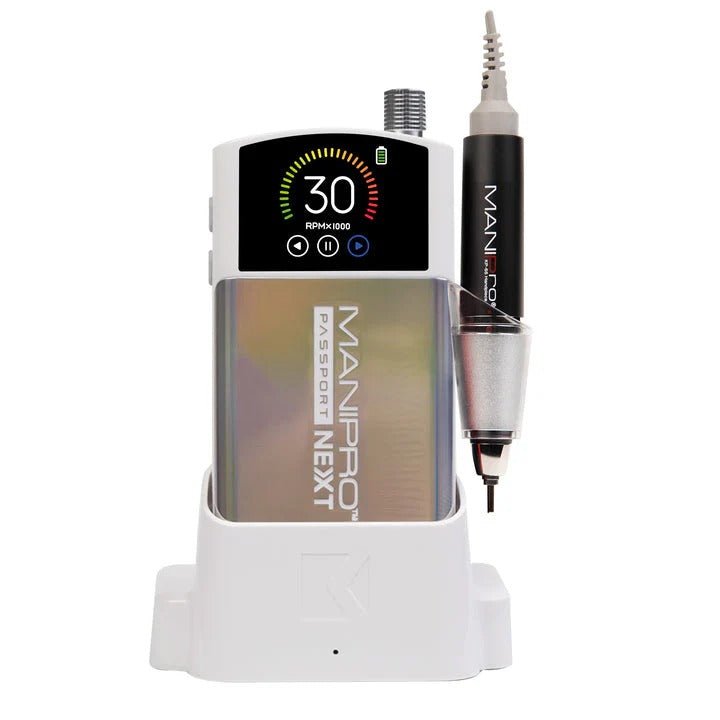 KUPA MANIPro Passport Next Complete White with KP 65 - Unicorn Jacket - DTK Nail Supply