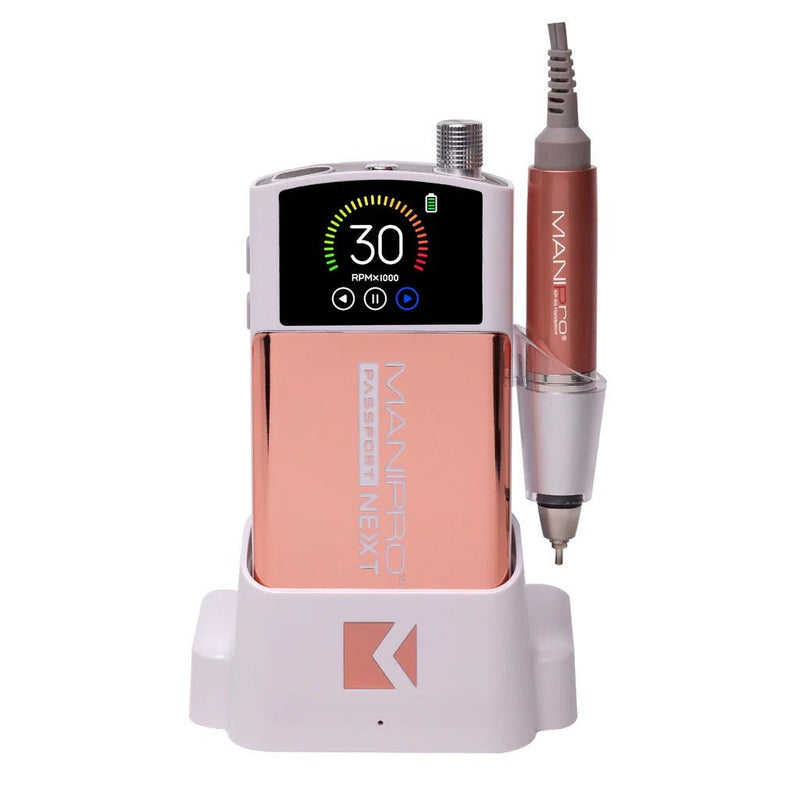 KUPA MANIPro Passport Next Complete with KP 65 - Rose Gold - DTK Nail Supply