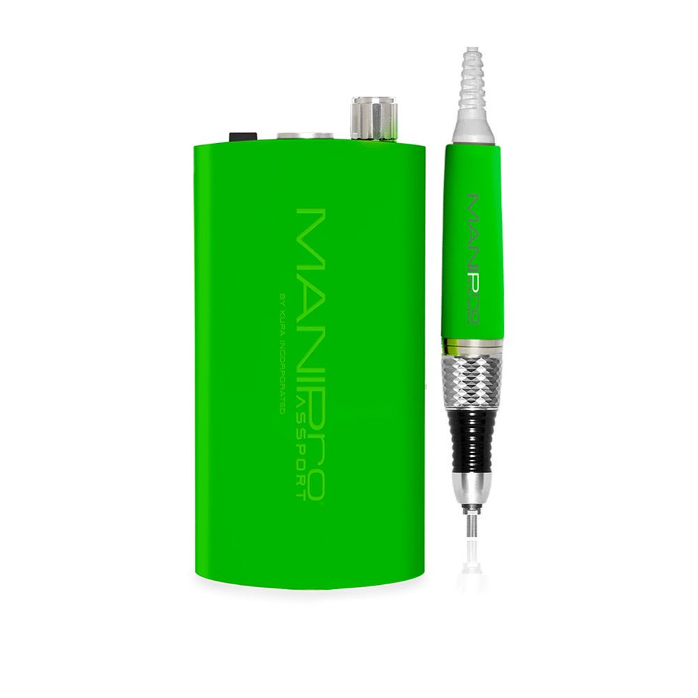 KUPA Passport Nail Drill Complete with Handpiece KP - 60 - Palos Verdes Green - DTK Nail Supply