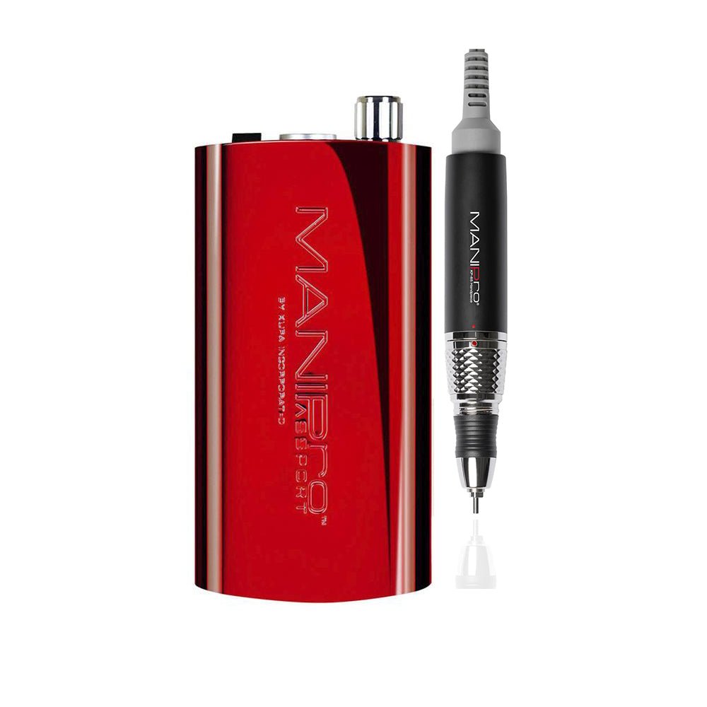 KUPA Passport Nail Drill Complete with Handpiece KP - 65 - Candy Apple Red - DTK Nail Supply