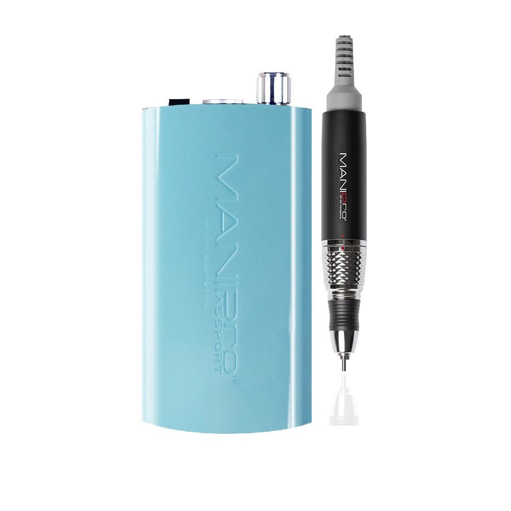 KUPA Passport Nail Drill Complete with Handpiece KP - 65 - M. Prince (Blue) - DTK Nail Supply